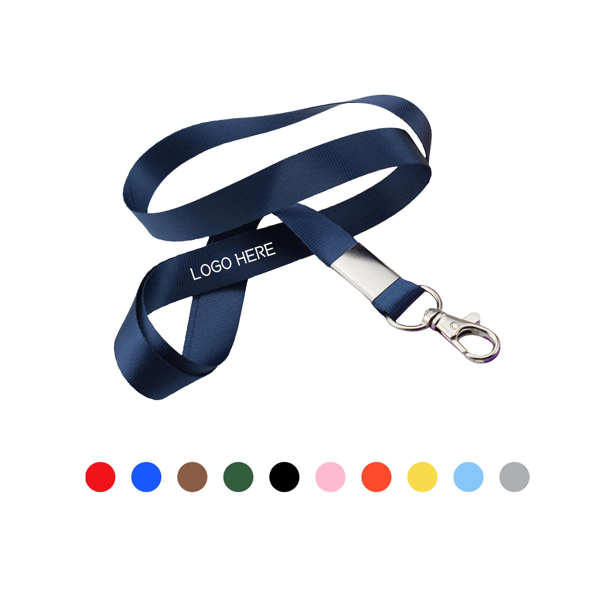 Detachable Custom Color Polyester  Lanyard 3