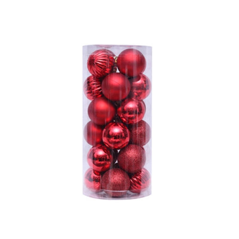 24Pcs Christmas balls set wedding Party ornaments 3