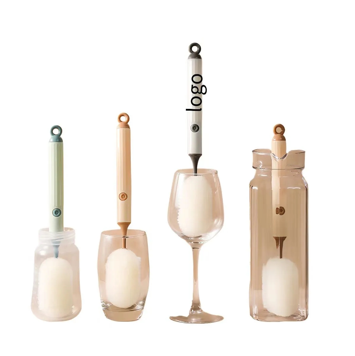 Super Soft Sponge Cup Bottle Brush 3