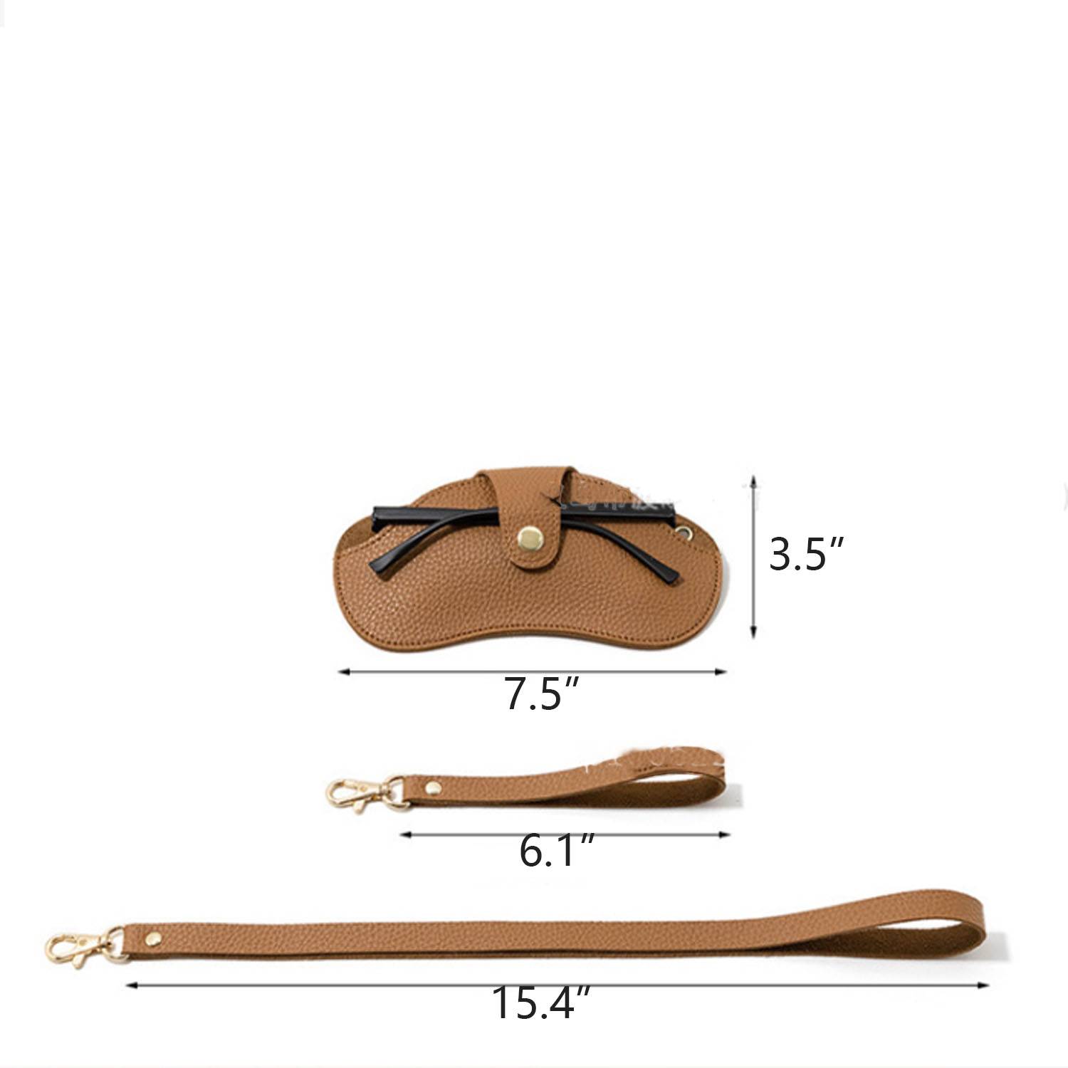 PU Leather Sunglasses Storage Bag 5