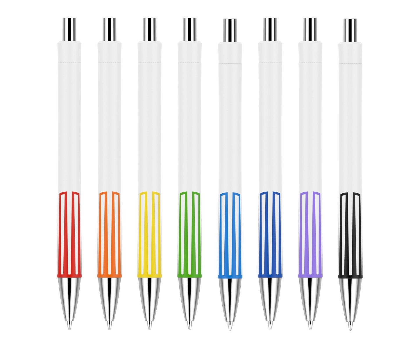 Rainbow Grip Pen - White 2