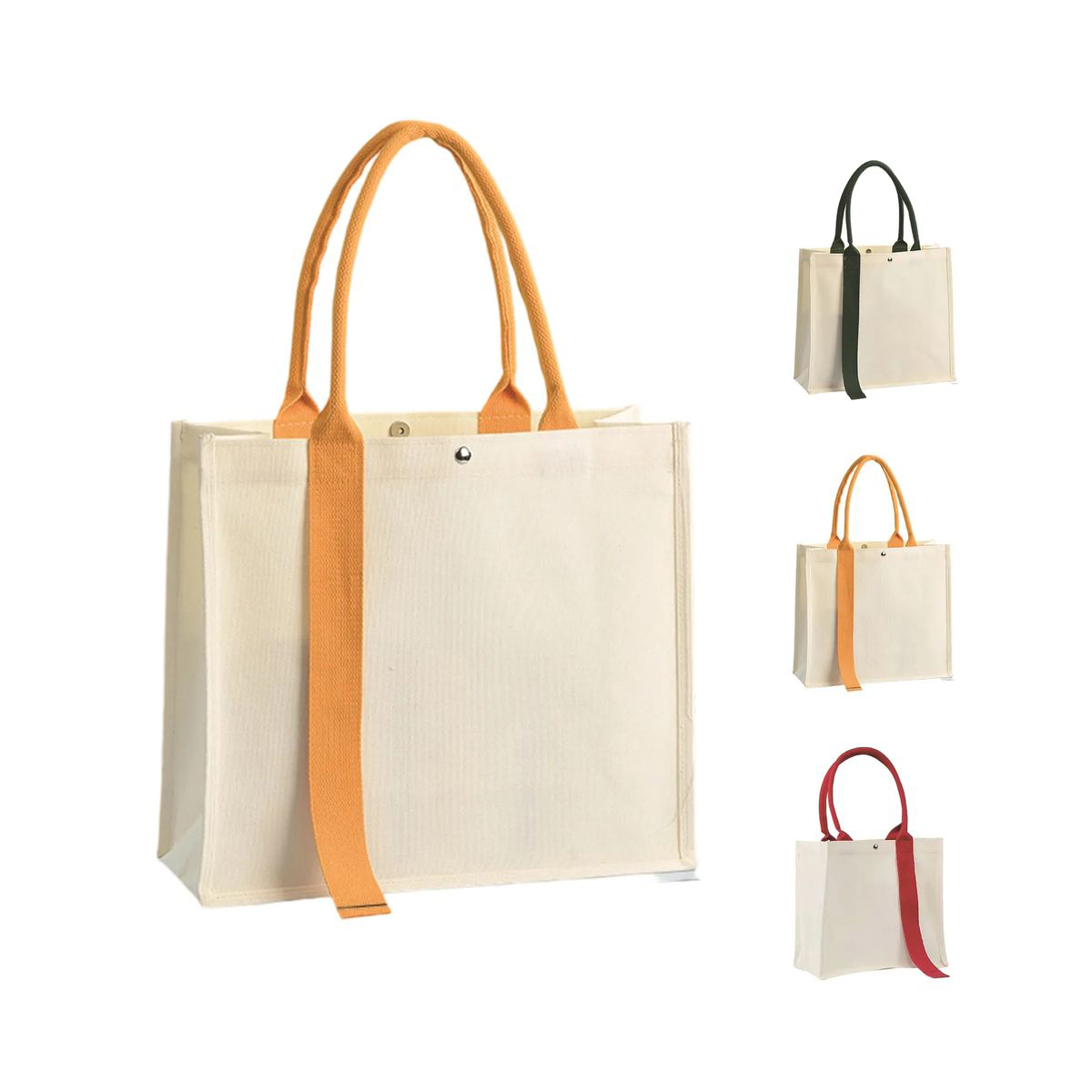 13.8 Inch Tote for Books Groceries or Gifts 5