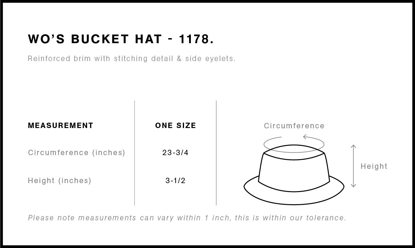 Wo's Bucket Hat | 1178 19