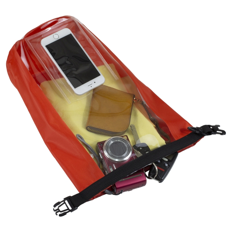 "The Navagio" 5.0 Liter Water Resistant Dry Bag With Clear Pocket Window 30