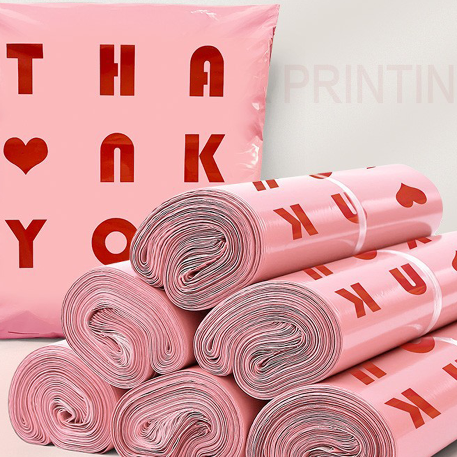 100 Pack Good Quality Plastic Mailing Bags 3