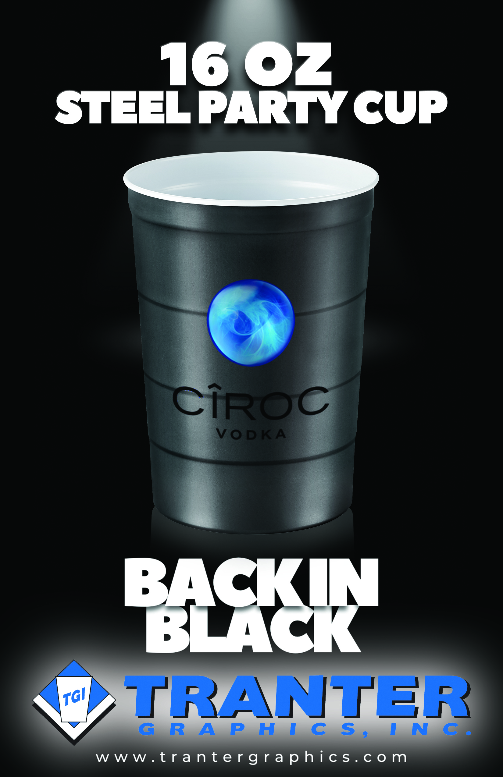 16 Oz. Digital Steel Party Cup 12