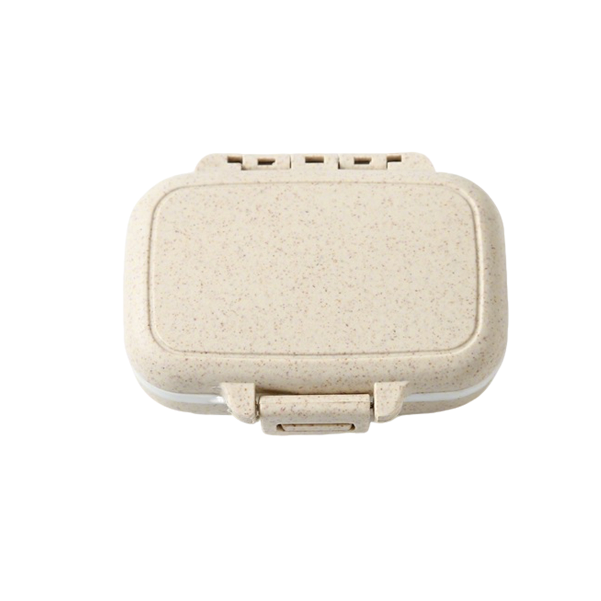 ABS PP Daily Pill Box With Removable Divider 3.15" x 2.48" x 1" 8
