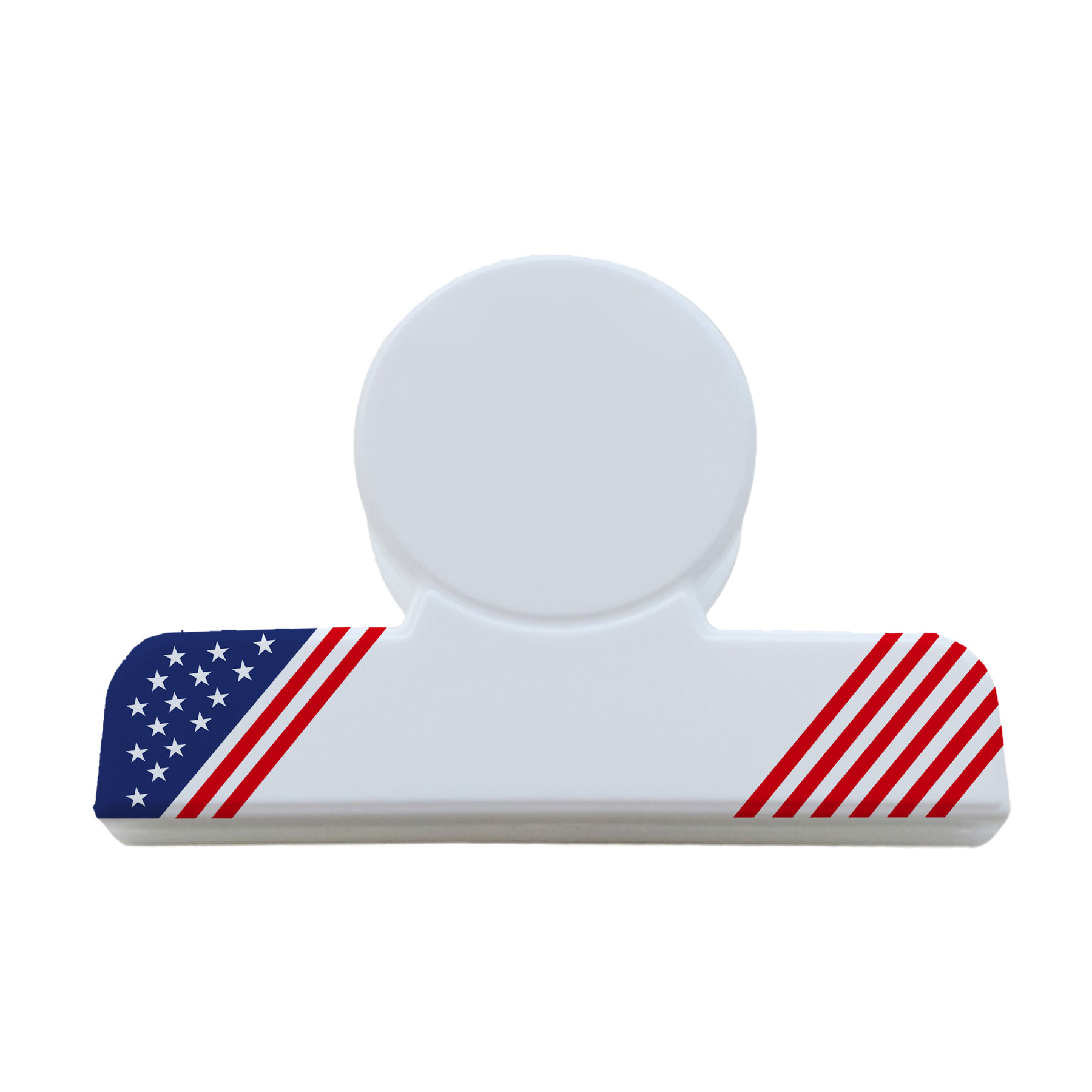 Flag Design Round Bag Clip 5