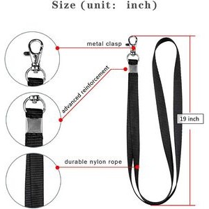 Lanyard with Retractable Badge Reel 3