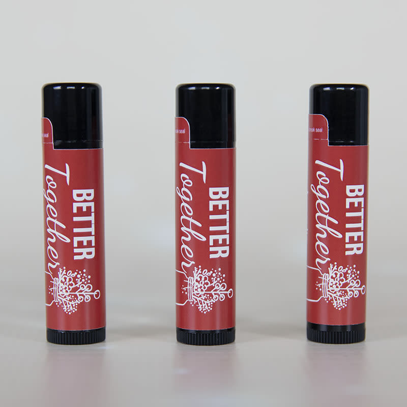 Natural Beeswax Lip Balm - One Imprint Color 9