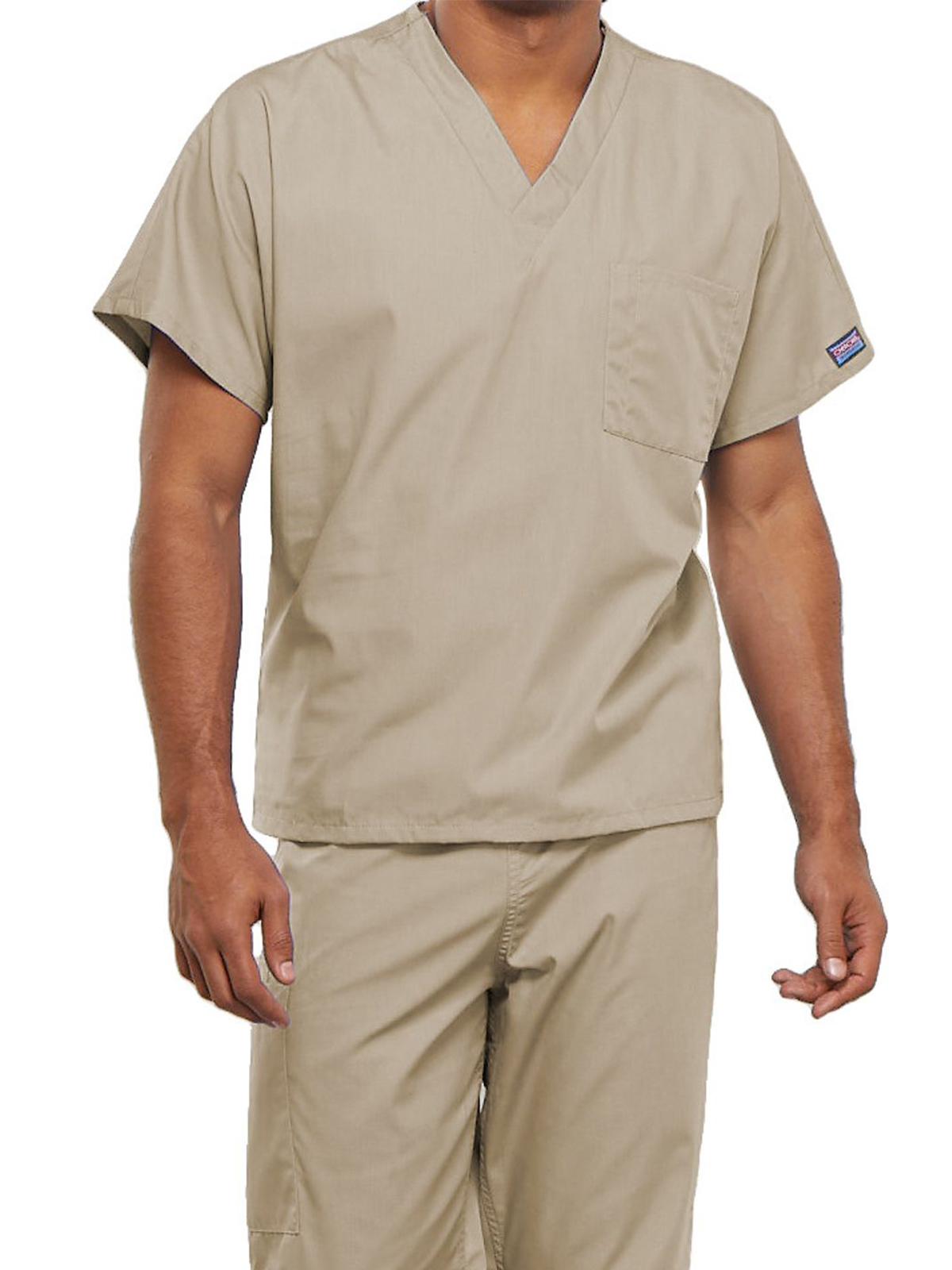 Cherokee - Workwear Originals - Unisex 1-Pocket V-Neck Top 66