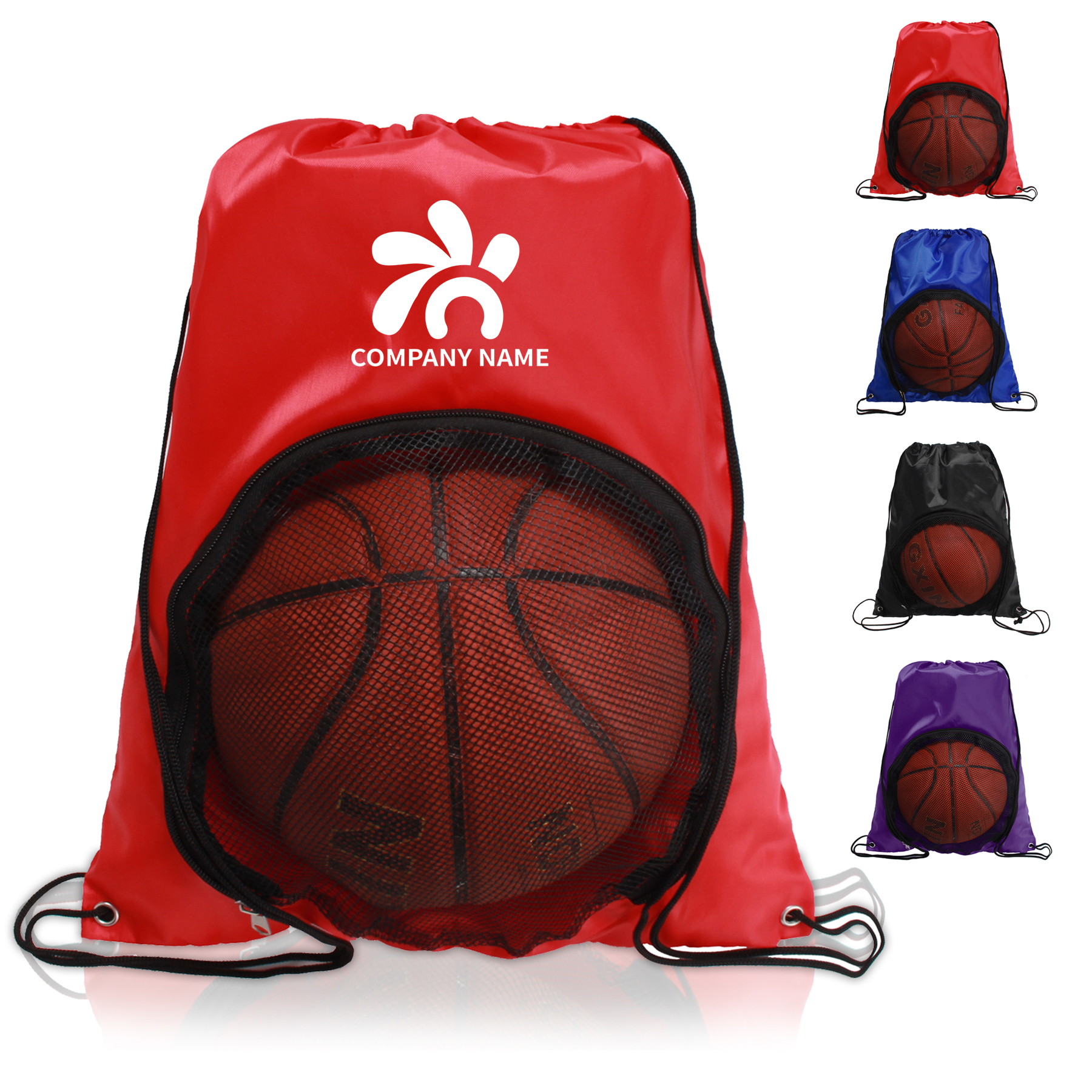See Through Drawstring Bag for Sport Balls 8