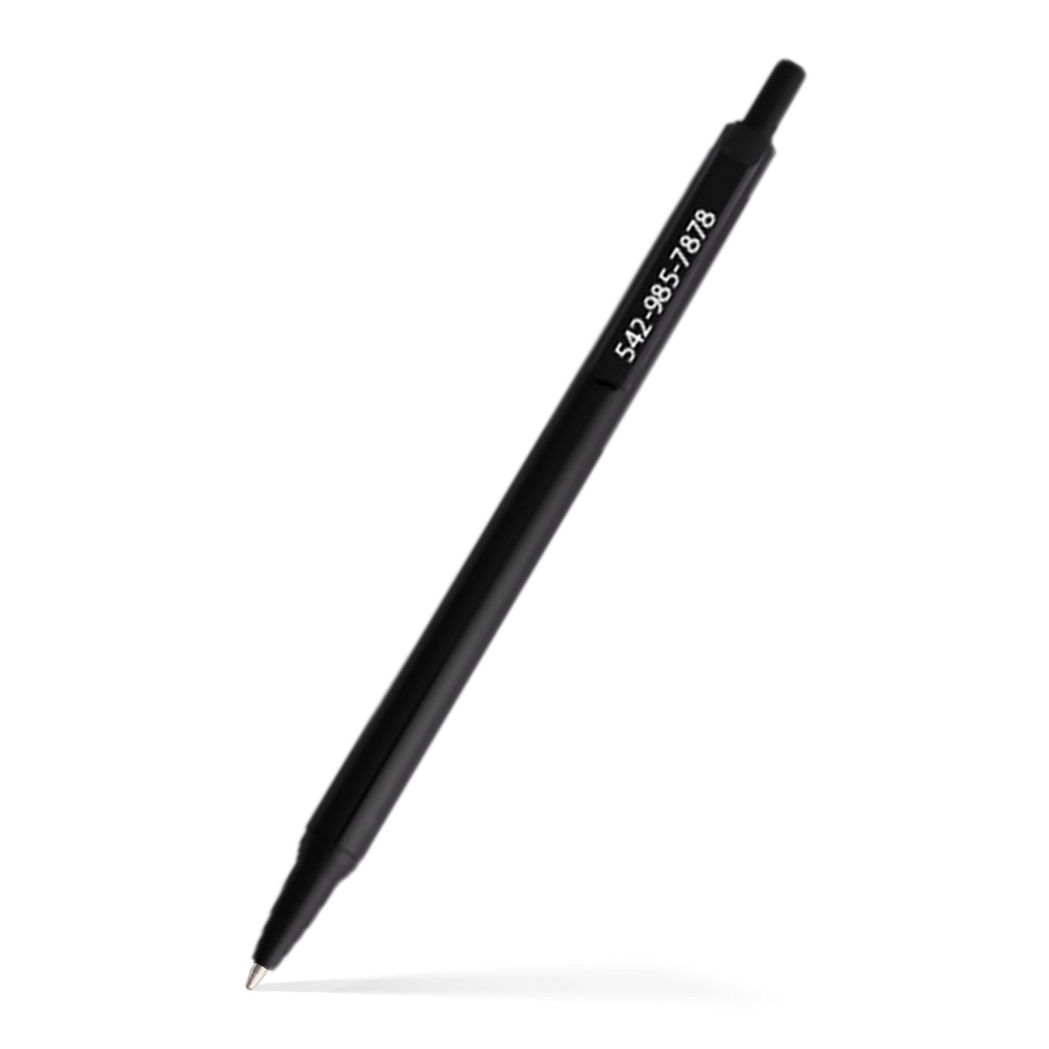 Amber Stick Click Pen 69