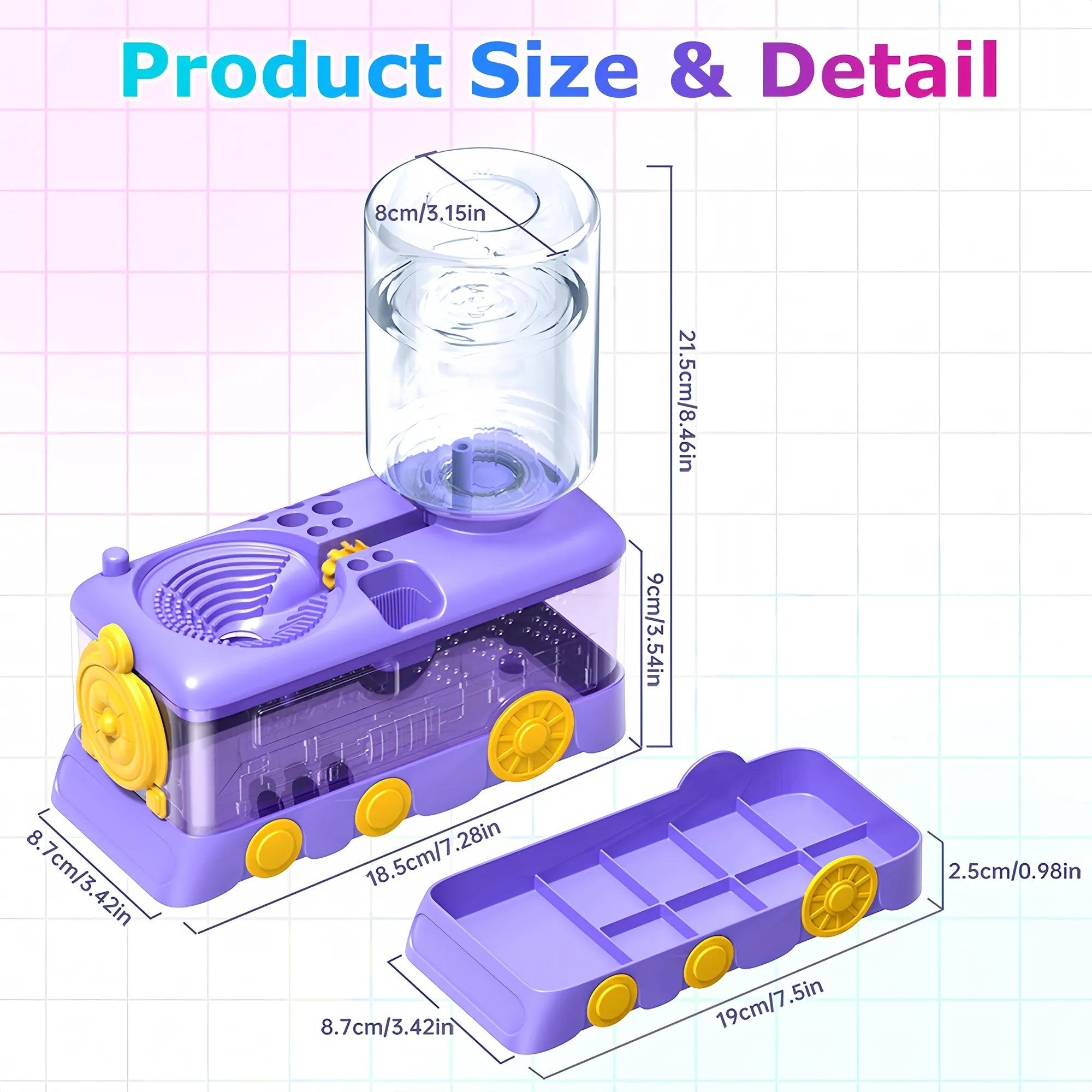 Automatic Water Changing Brush Cleaner 5