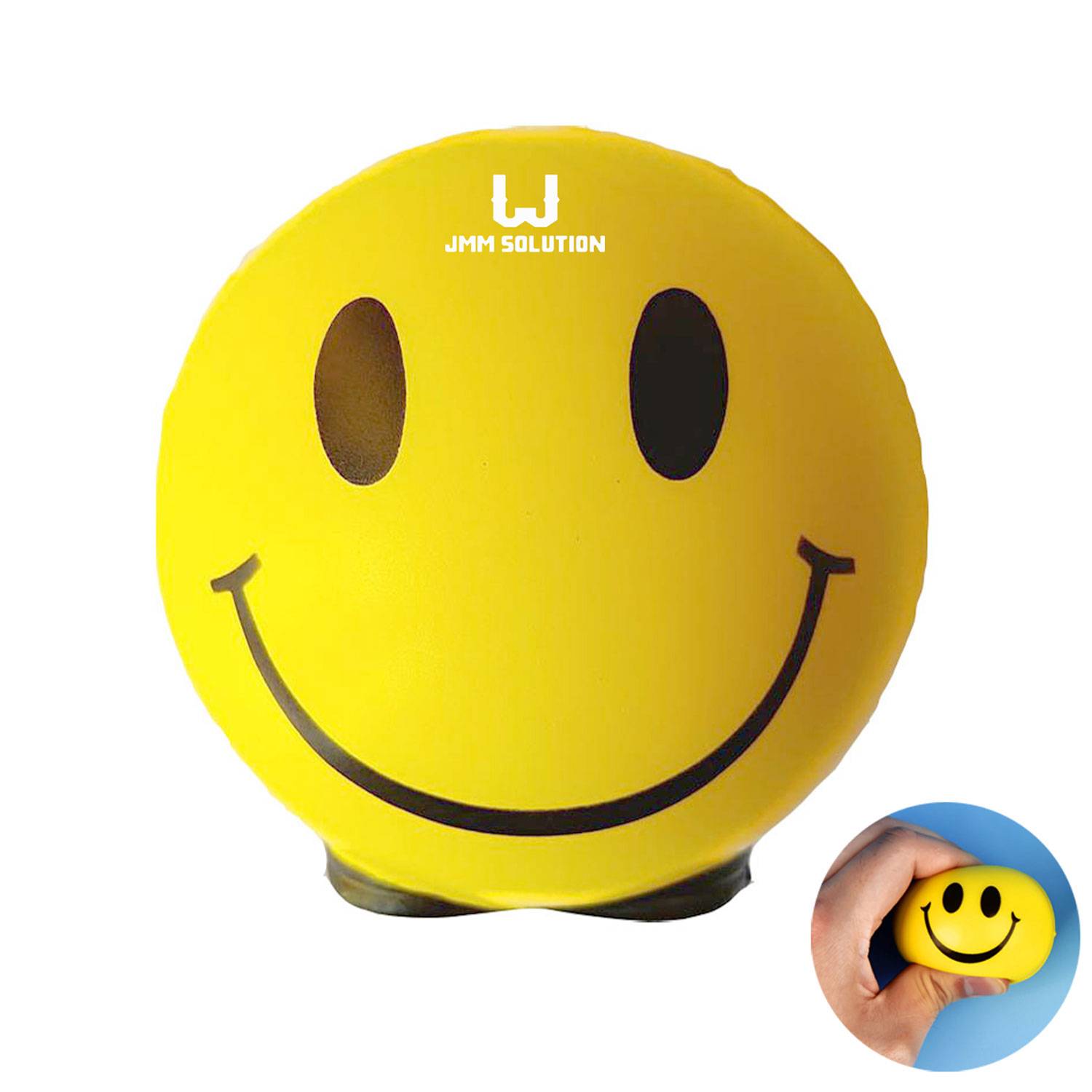 Smiling pressure ball