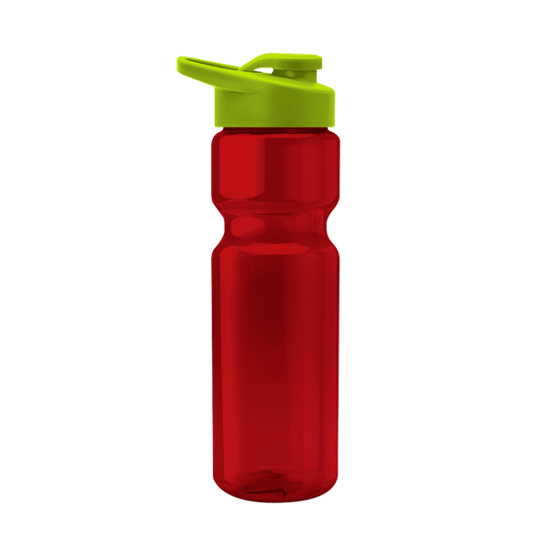Blazer 28oz Transparent Bike Bottle w/Drink-thru Lid 459