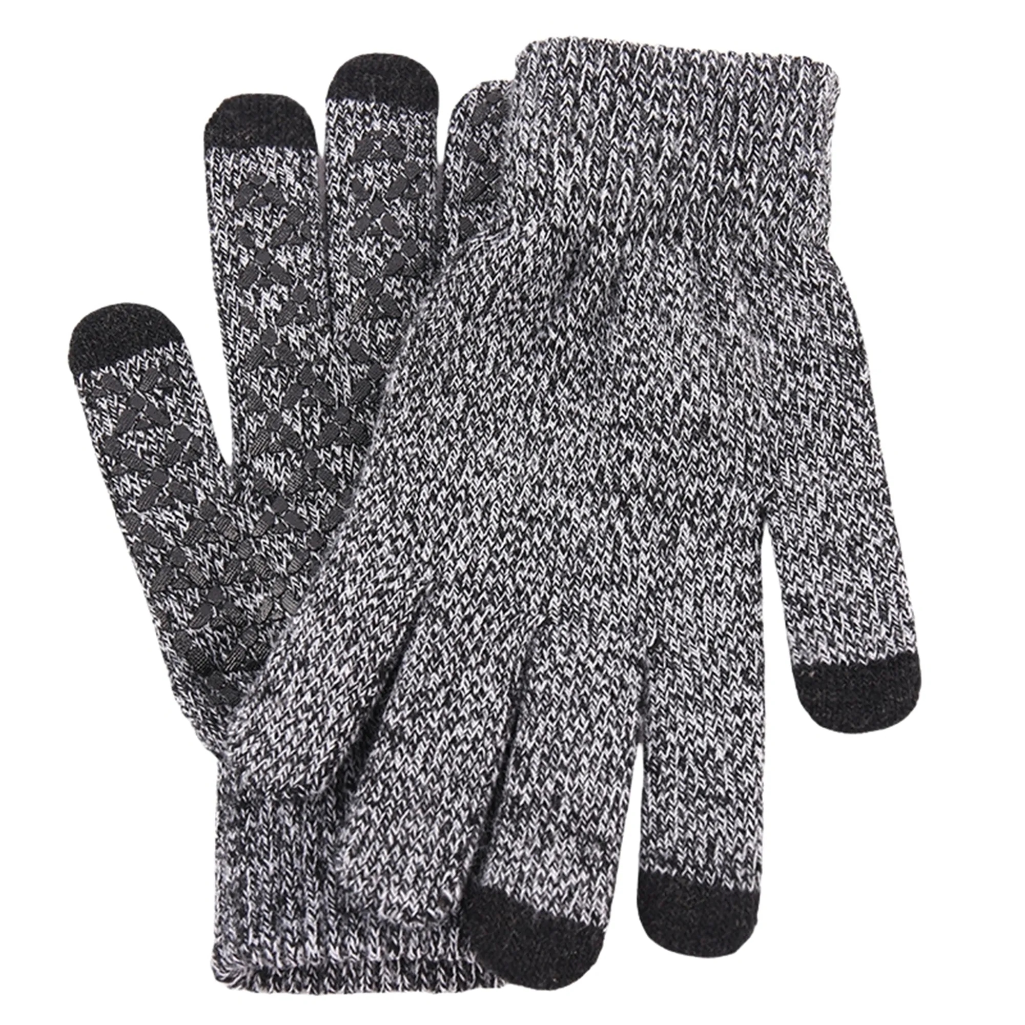 Upgraded Touch Screen Thick Winter Warm Knit Gloves 2