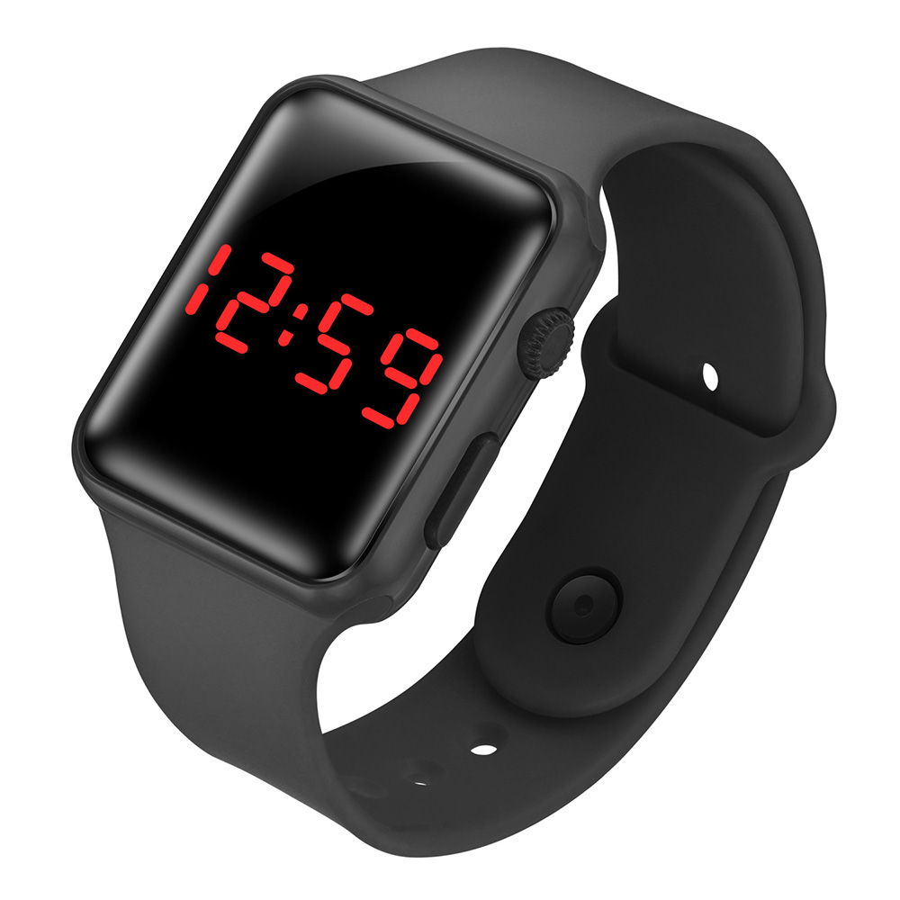 Children LED silicone electronic watch 3