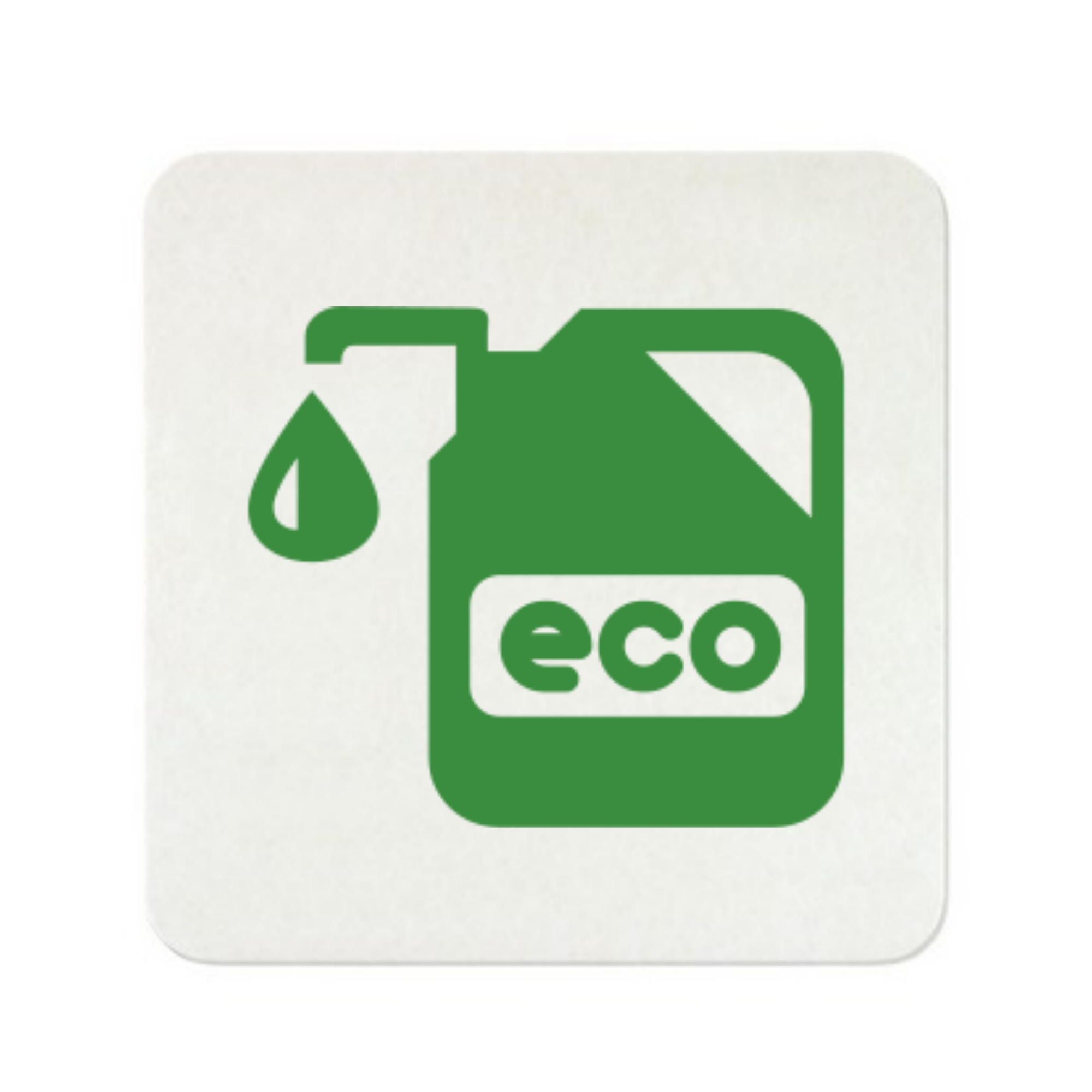 3.5" 60pt Square Pulp-Board Coasters 2