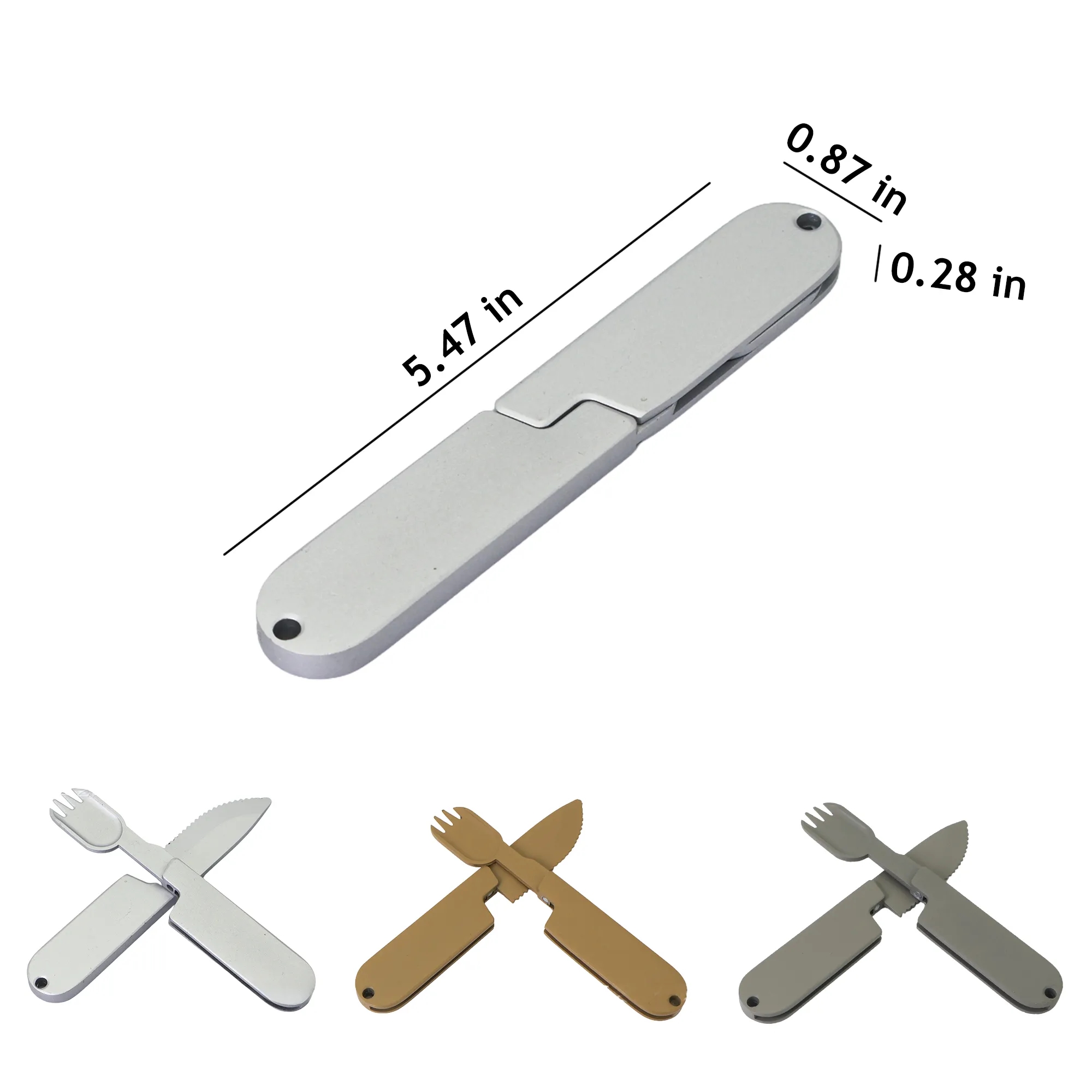 2 In 1 Camping Utensil 4