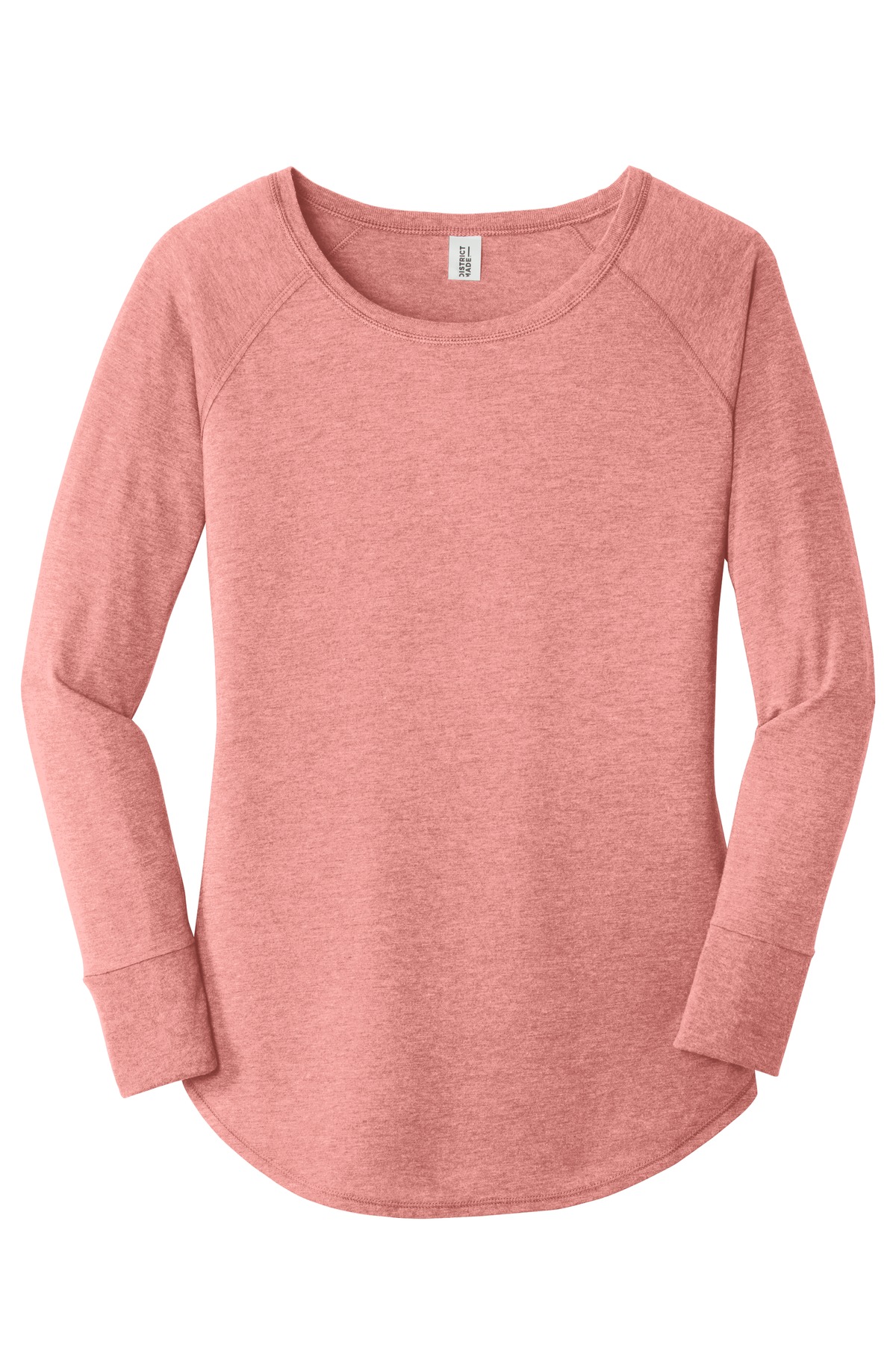 District Women's Perfect Tri Long Sleeve Tunic Tee. DT132L 7