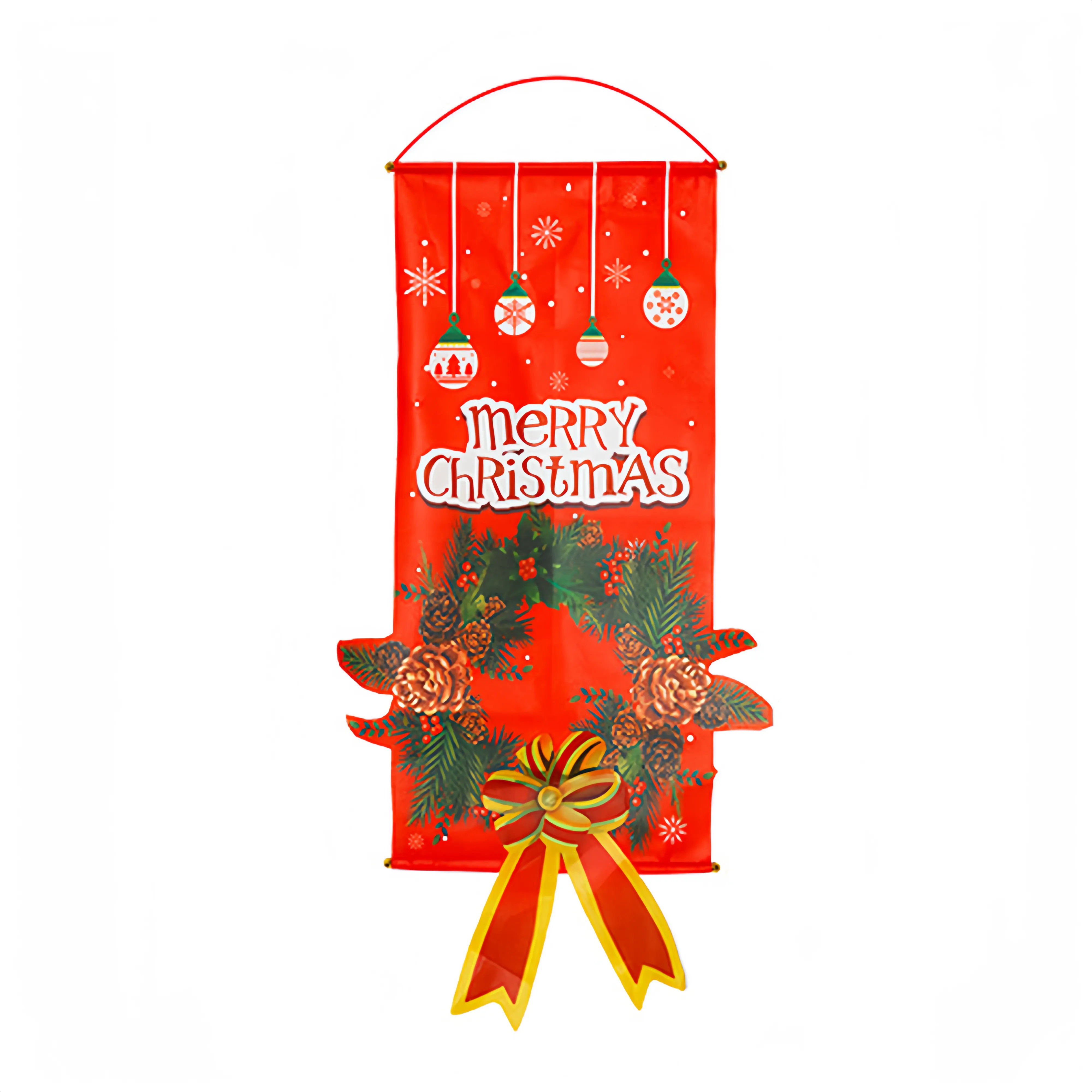 Polyester Christmas Fabric Wall Decoration 6