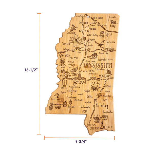 U.S. Destination Bamboo Cutting and Serving Boards 1129