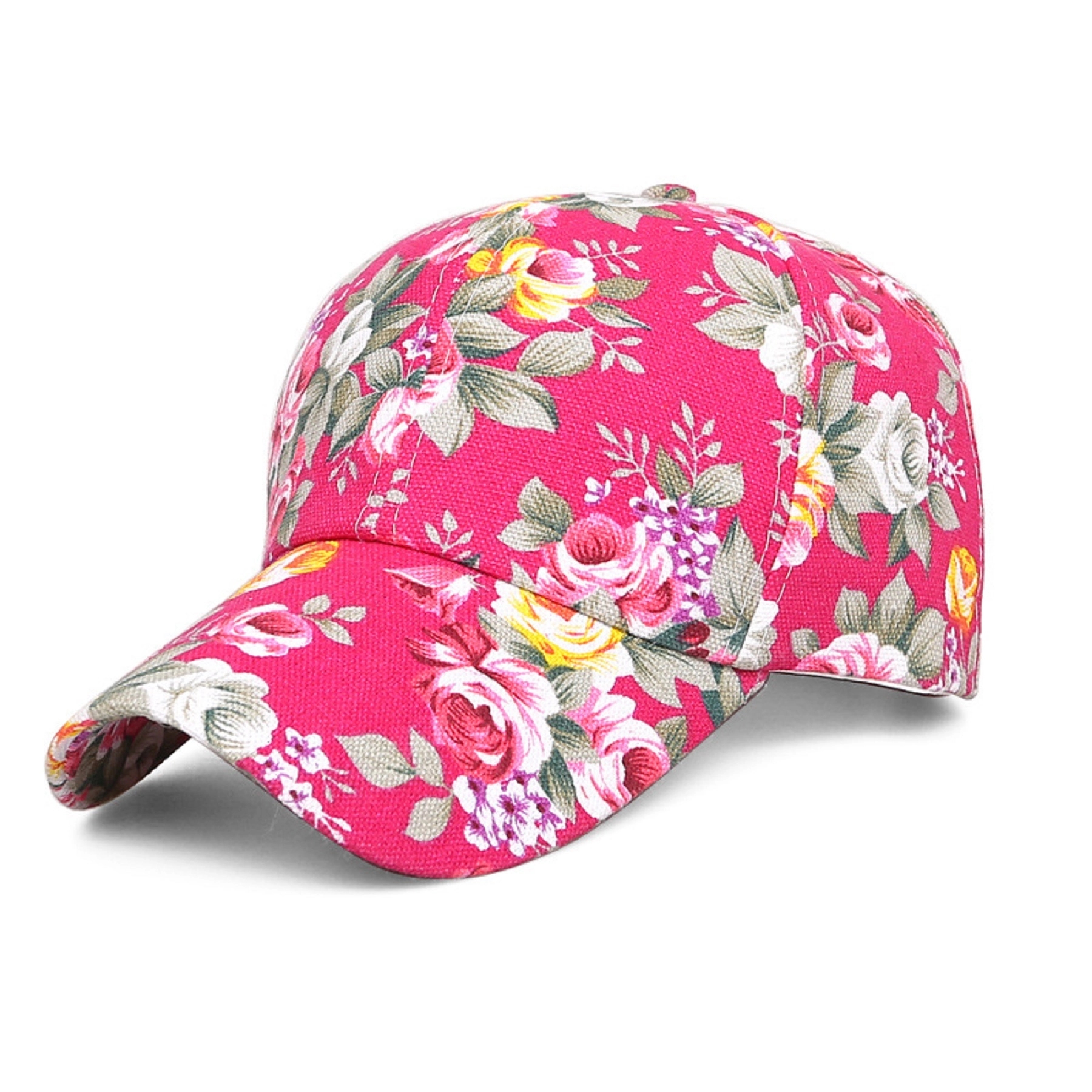 Flower Full Printed Baseball Cap 3