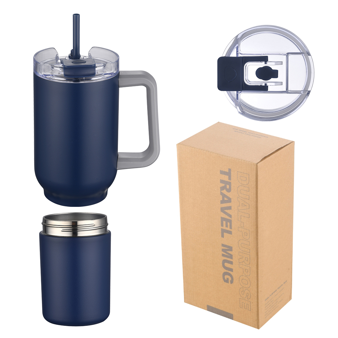 ArticFire 21oz Travel Mug with Handle & 12oz Convertible Base 7