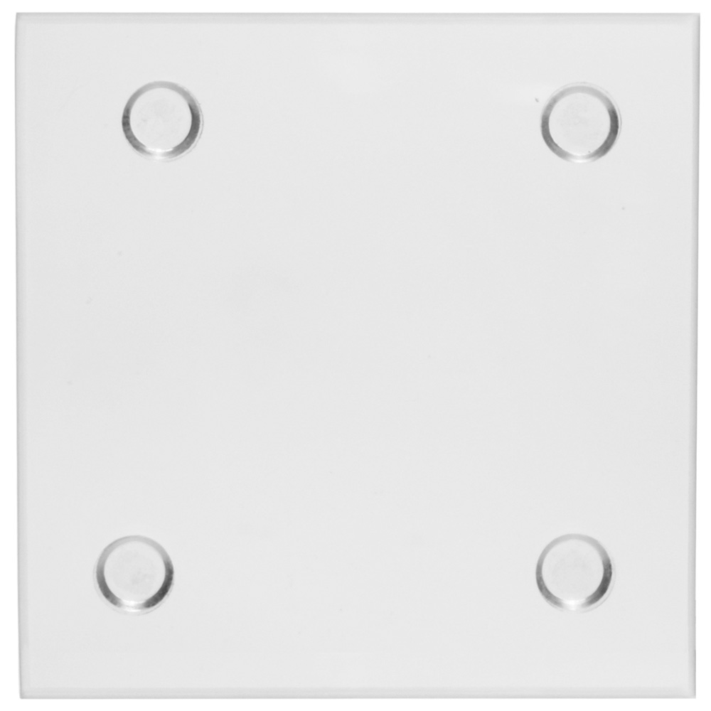 4 in Square Custom Glass Coasters