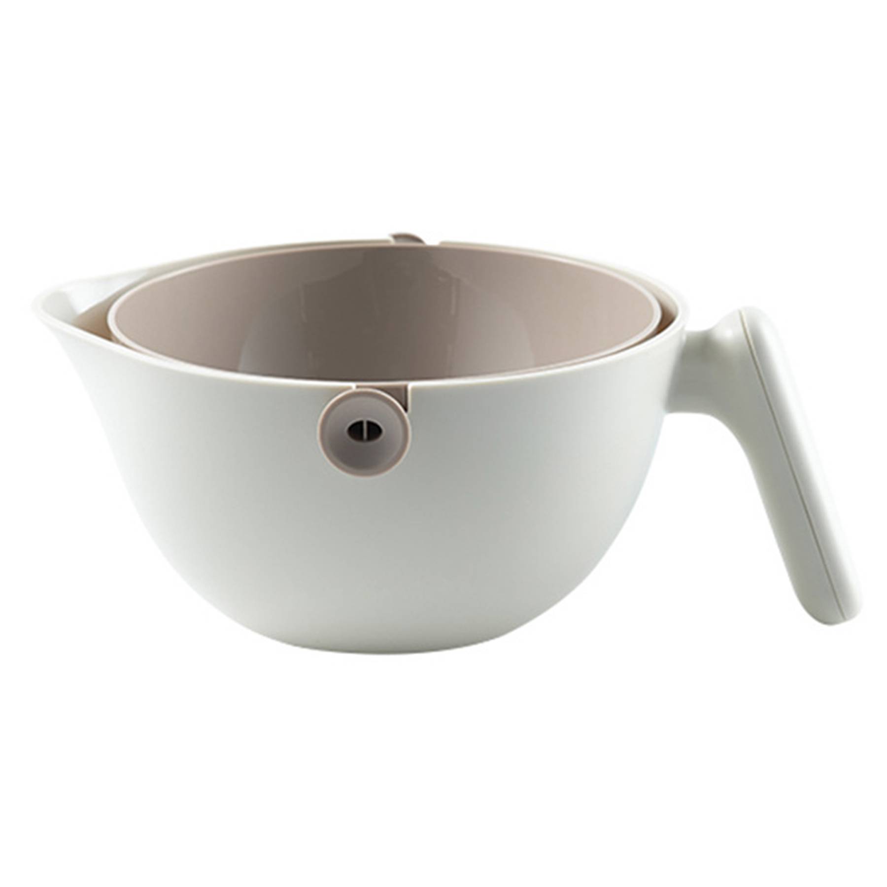 Plastic Double-walled vegetable basin drain basket 2