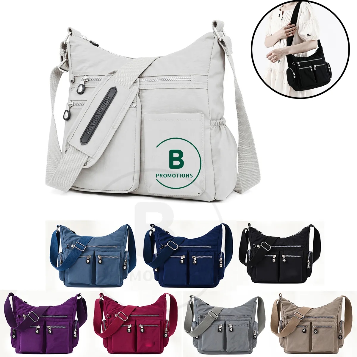 Nylon Shoulder Bags 2