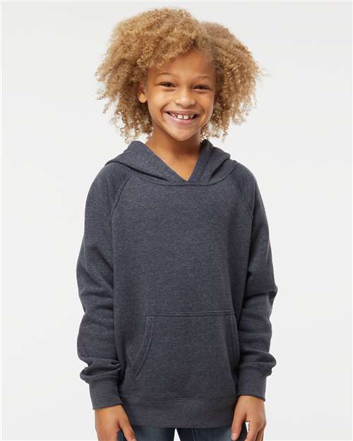 Youth Lightweight Special Blend Raglan Hooded Sweatshirt - PRM15YSB 32