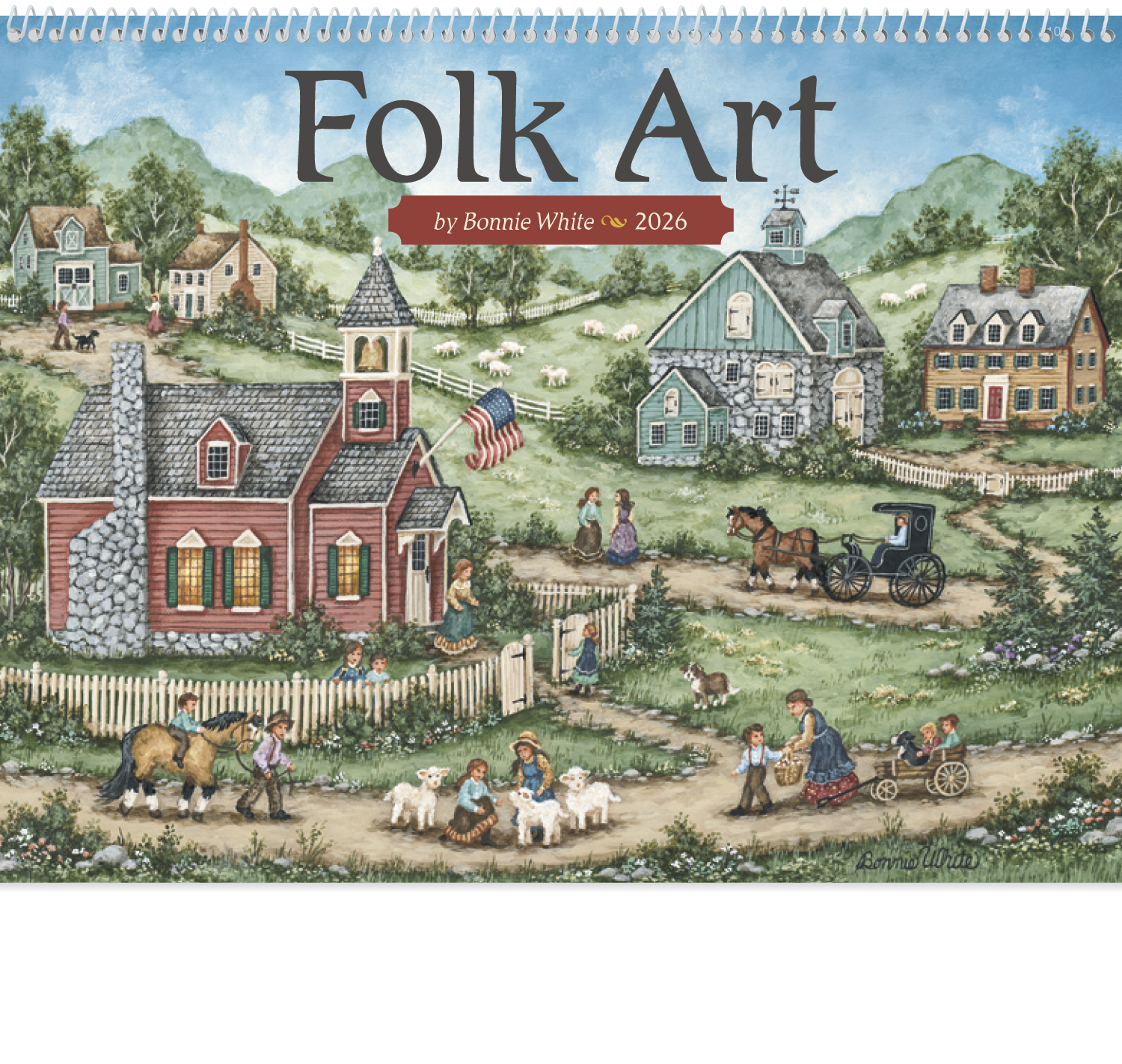 Triumph® Calendars Folk Art Calendar 8