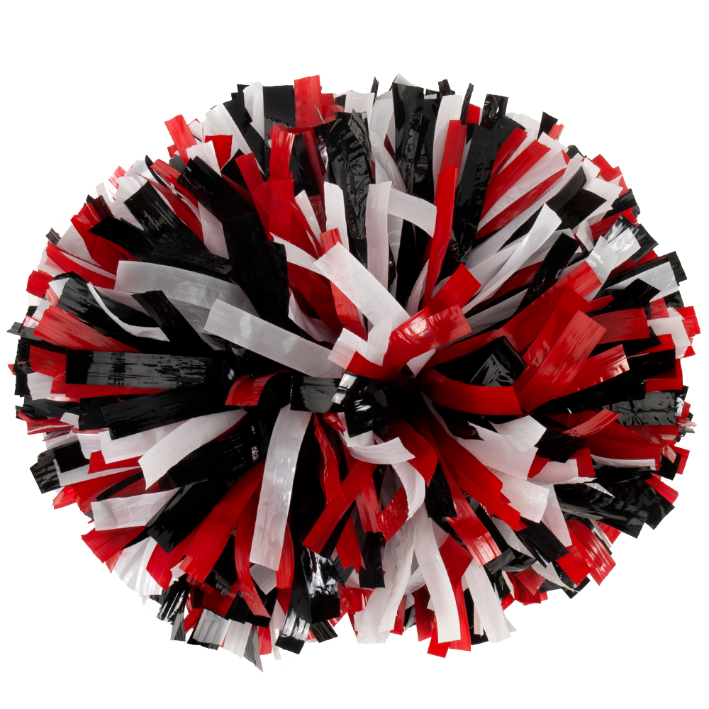 Custom Wet-Look Show Pom - Two or Three Colors Mixed 24