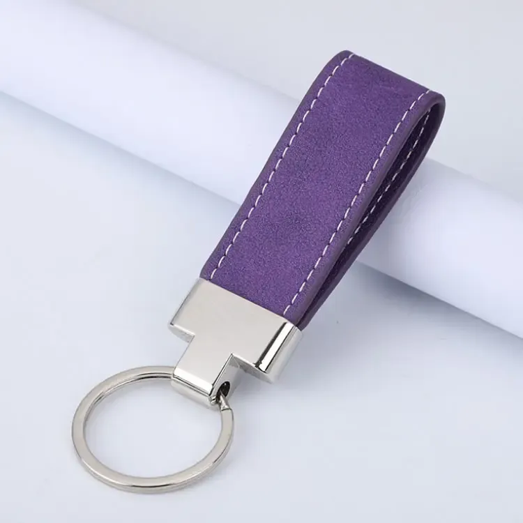 Customizable Leather Keychain 6