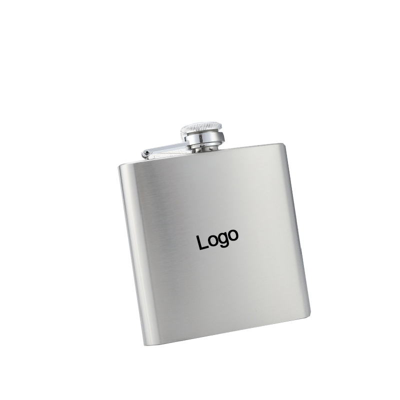 6oz Stainless Steel Hip Flask 1