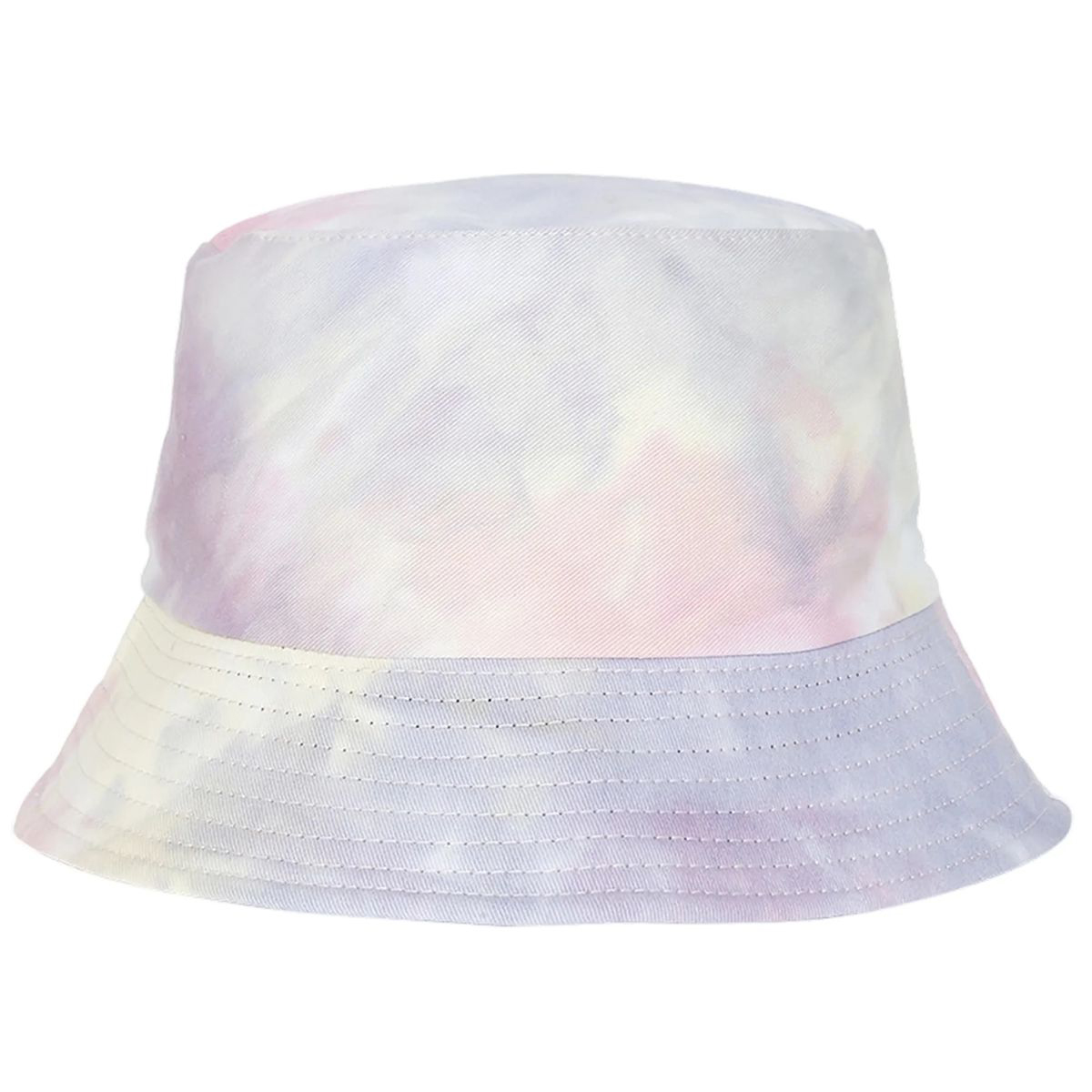 Plastic Tie Dye Hat with Foldable Double Sided Design 46