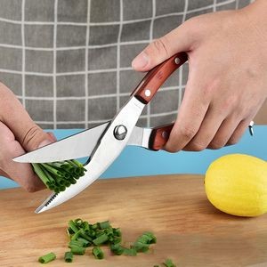 Ergonomic Steel Kitchen Scissors With Handle Lock 7