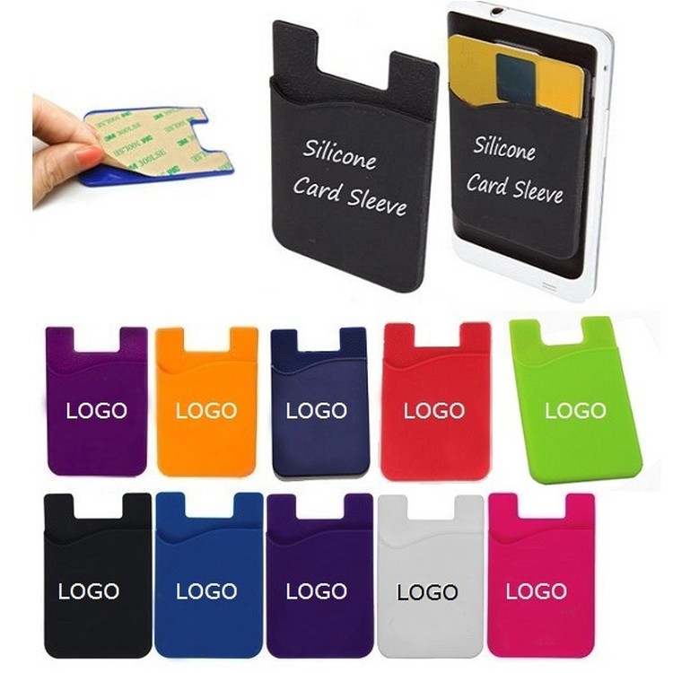 Silicone Card Sleeve/ Phone Wallet 2
