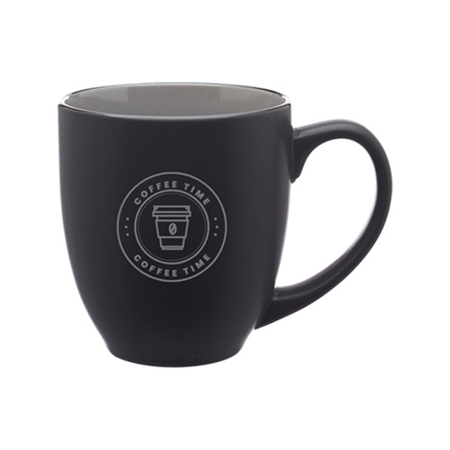 Two-Tone Bistro Style Ceramic Mug, 16 oz. 27