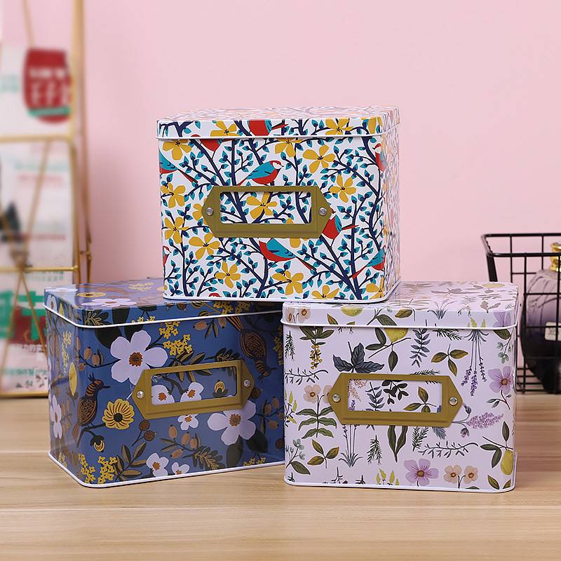 Tinplate Printed Metal Box 8