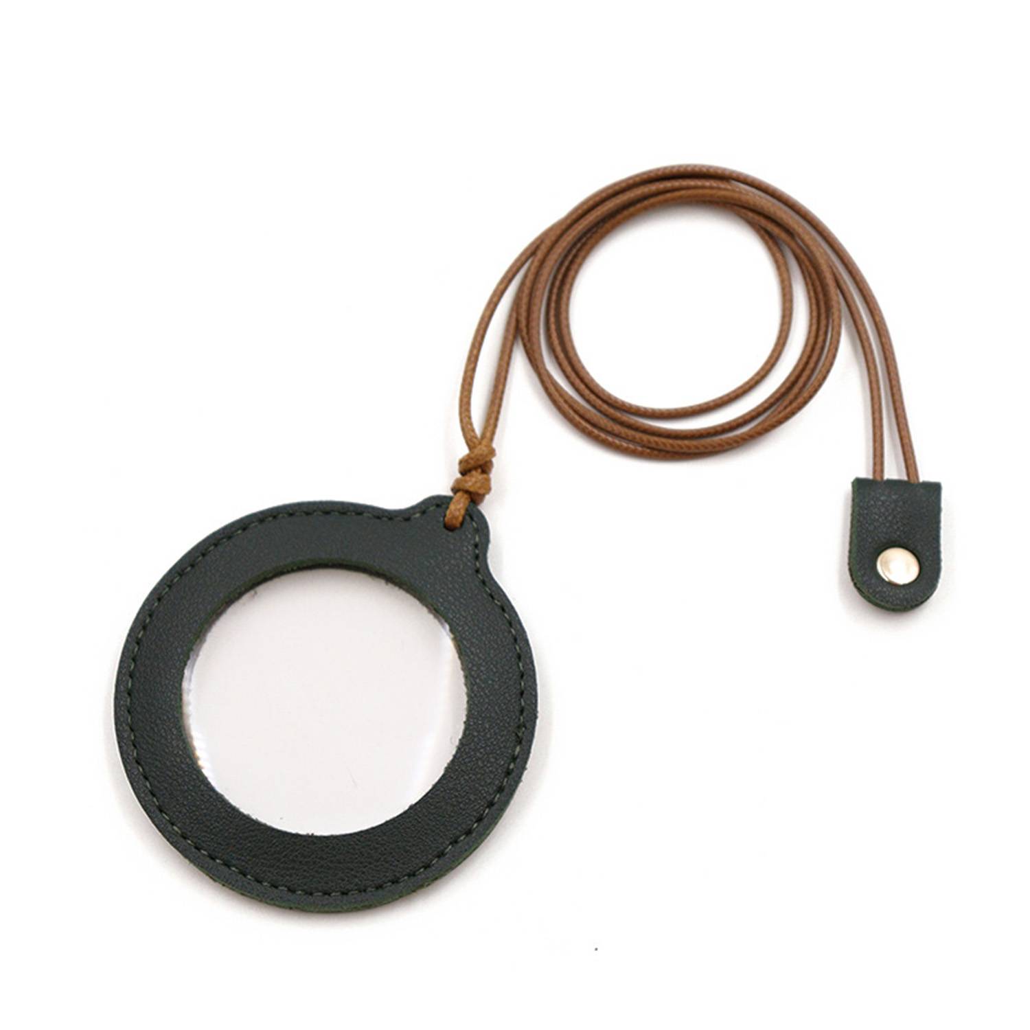 PU Leather Adjustable Neck Hanging Magnifier 8
