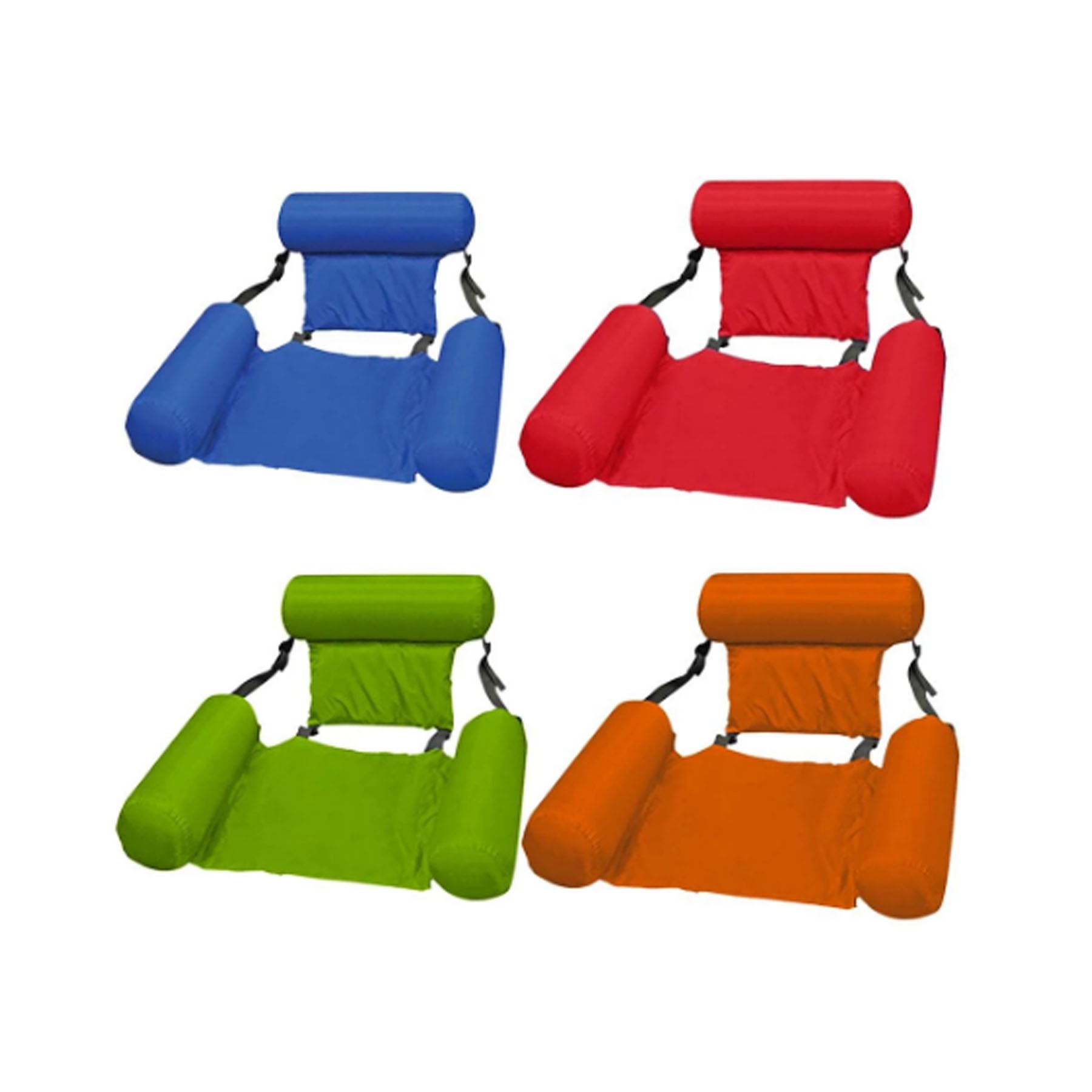 Foldable Backrest Inflatable Floating Bed 2