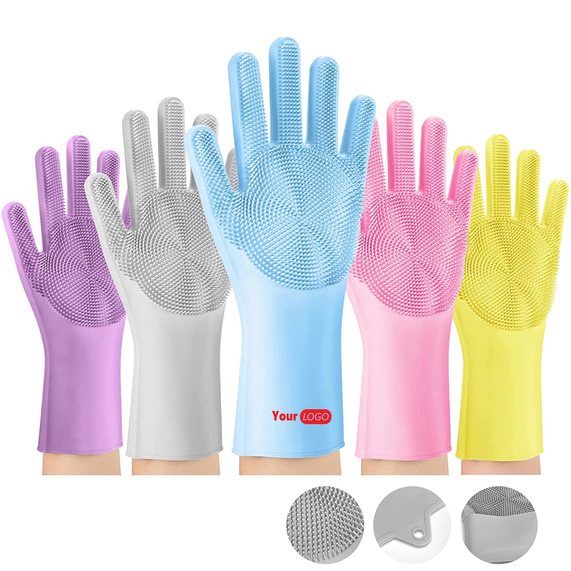 Silicone Dishwashing Gloves