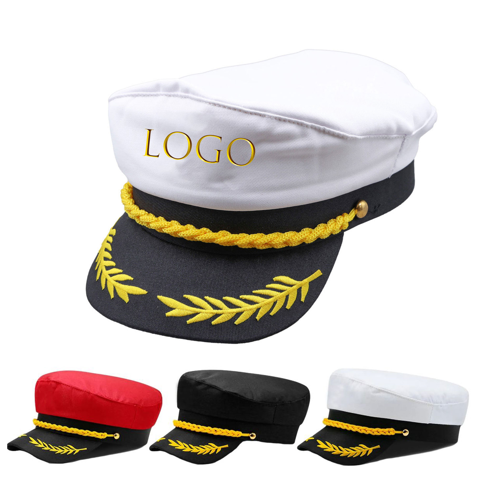 Adult Captain Costume Hat 2