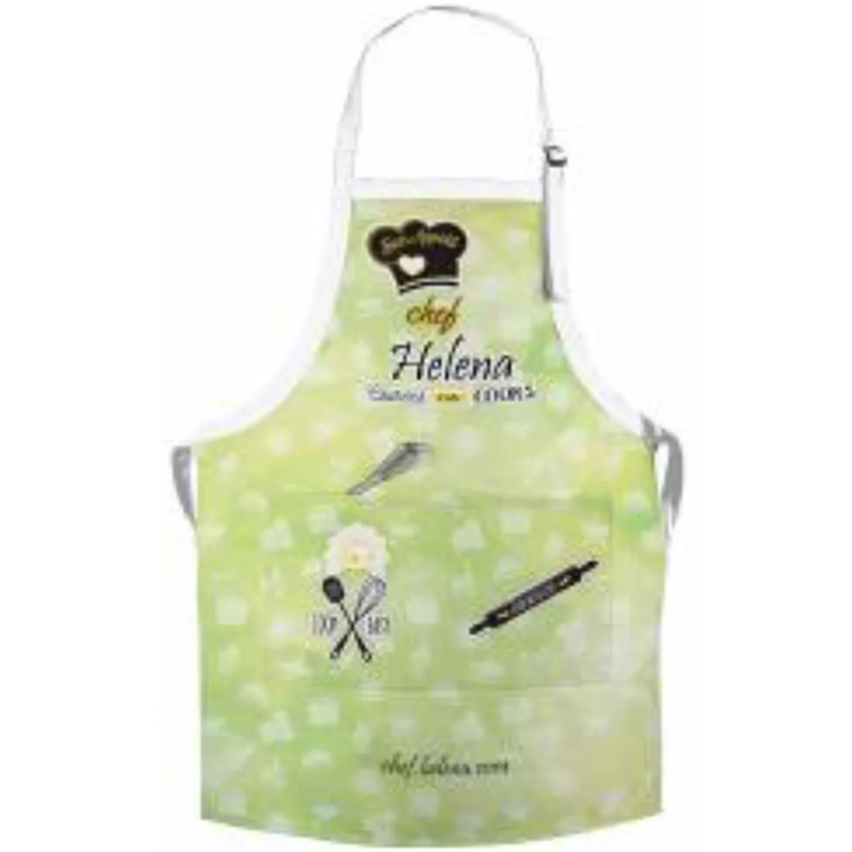 Sublimated Polyester Bib Apron, 2 Pockets 2
