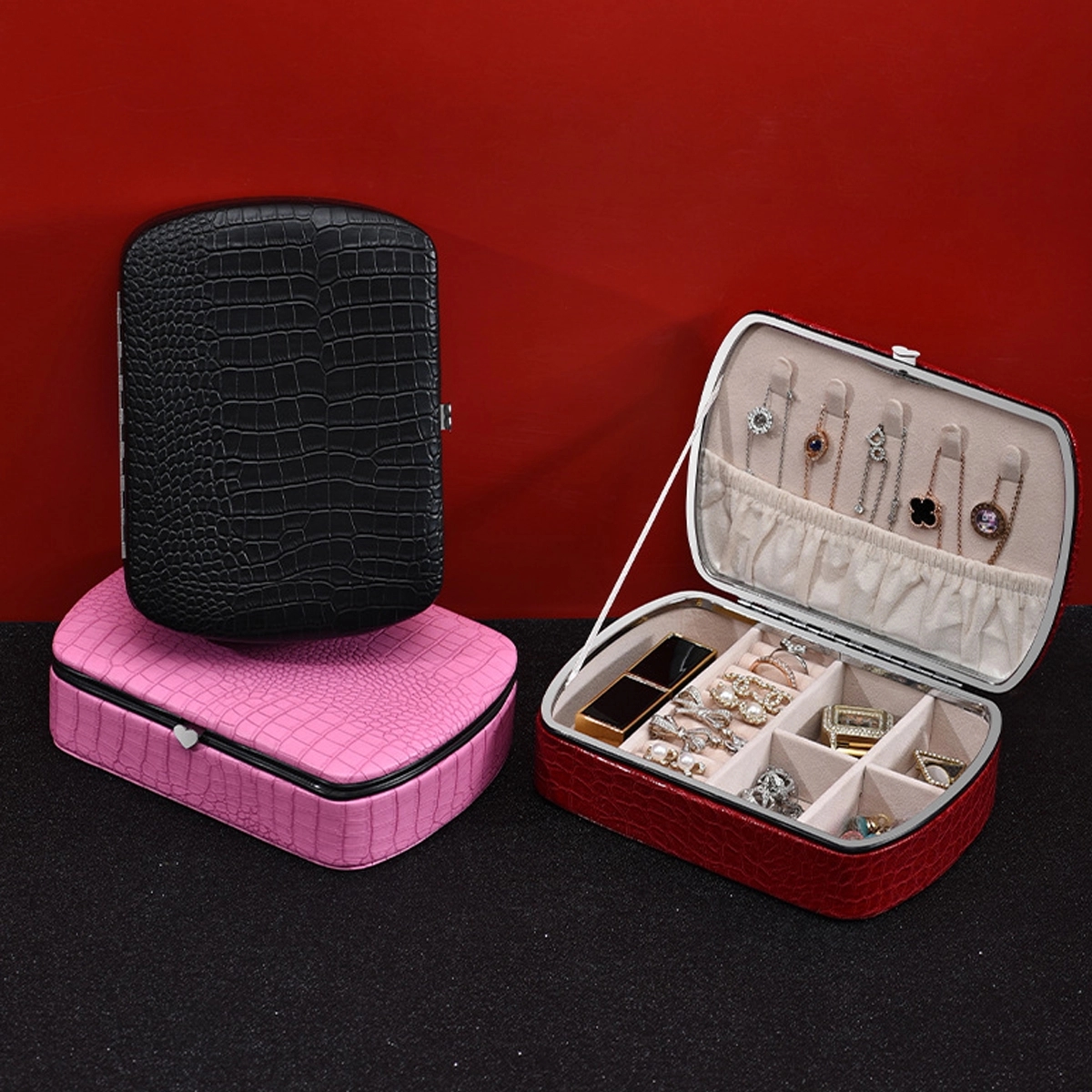 Portable Traveling Jewelry Box 1
