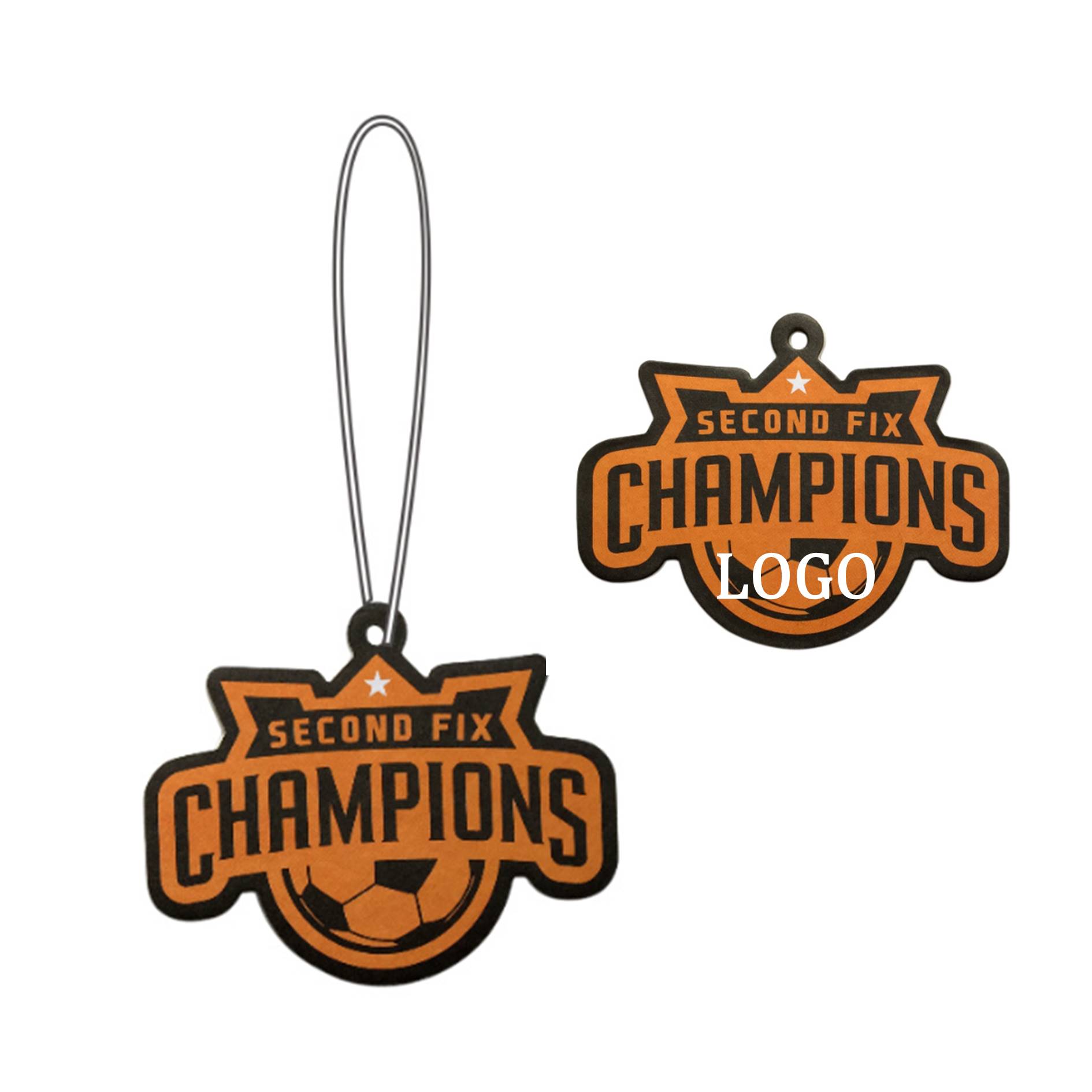 Custom Shape Car Hanging Air Freshener 1