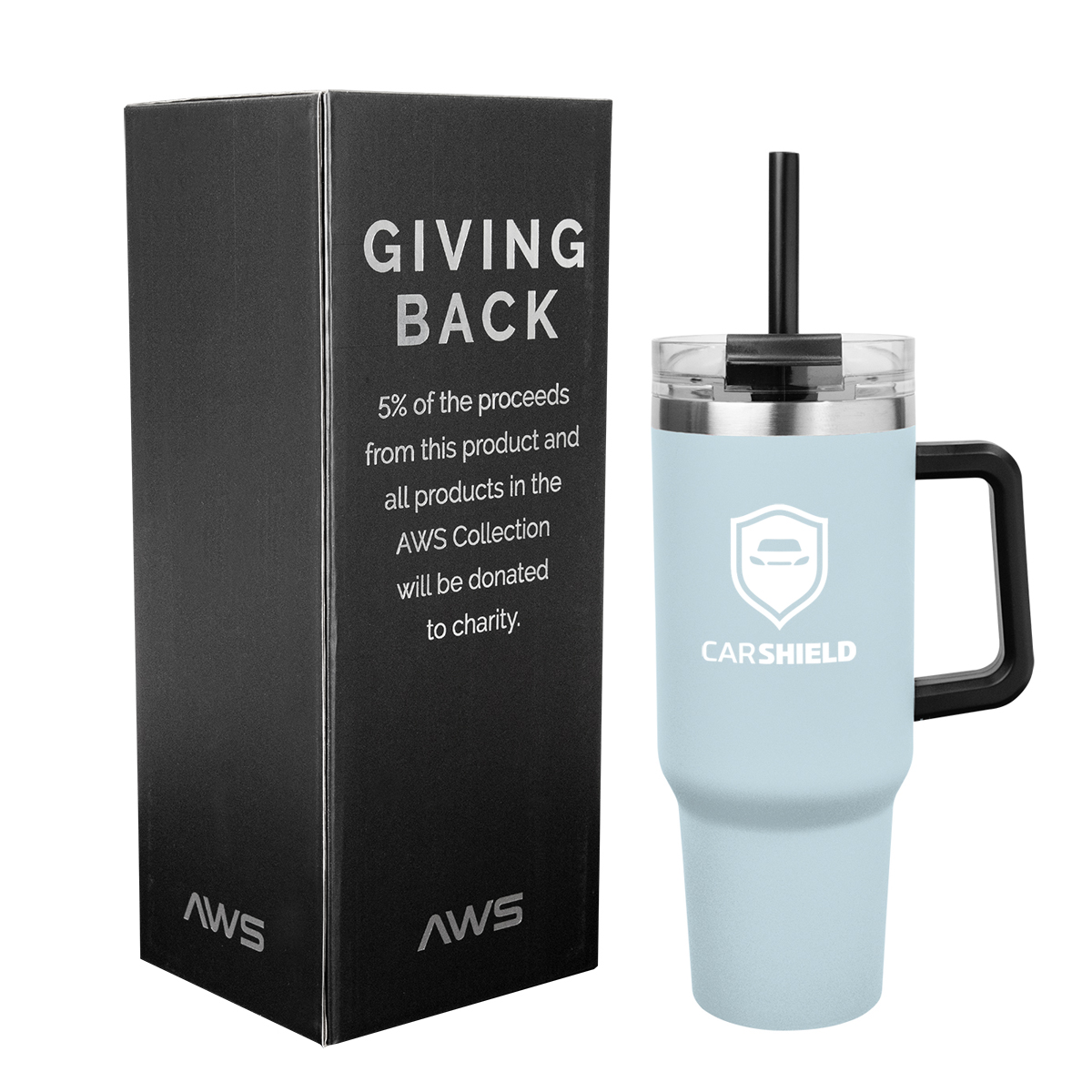 40 Oz. AWS Intrepid Stainless Steel Tumbler 12